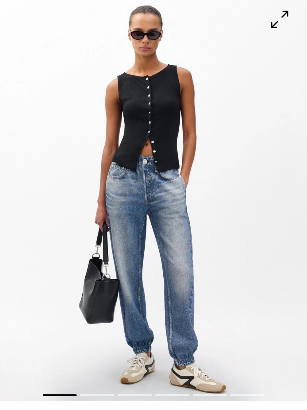 Rag & Bone Miramar Light Wash Denim Jogger Sweatpant Jeans